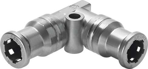 Festo 130666 push-in L-connector CRQSL-12 Size: Standard, Nominal size: 7,8 mm, Assembly position: Any, Design: L-shape, Container size: 1 Festo 130666 push-in L-connector CRQSL-12 Size: Standard, Nominal size: 7,8 mm, Assembly position: Any, Design: L-shape, Container size: 1