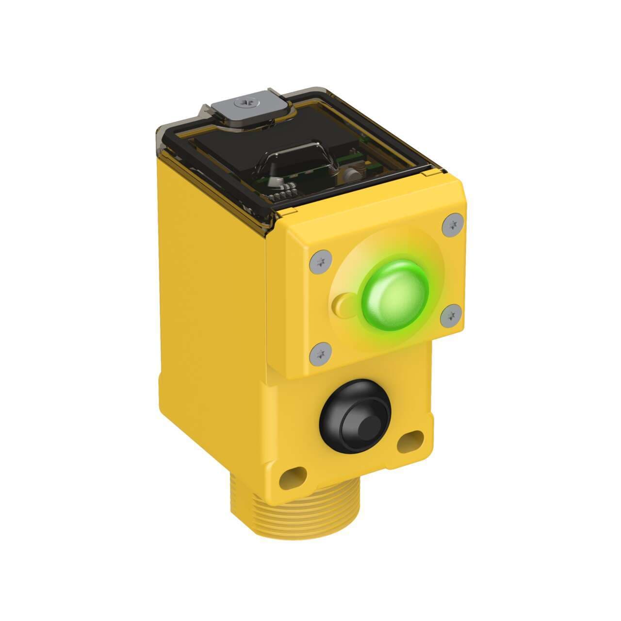 Banner DX80N9Q45BL-RYGB Wireless Q45 Sensor; Button & Light 900 MHz 1 W; Red Yellow Green and Blue LEDs Banner DX80N9Q45BL-RYGB Wireless Q45 Sensor; Button & Light 900 MHz 1 W; Red Yellow Green and Blue LEDs