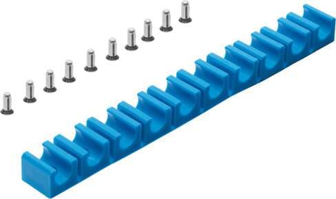 Festo 2148 multi-tube holder KK-6 With grooved mounting pins. Festo 2148 multi-tube holder KK-6 With grooved mounting pins.