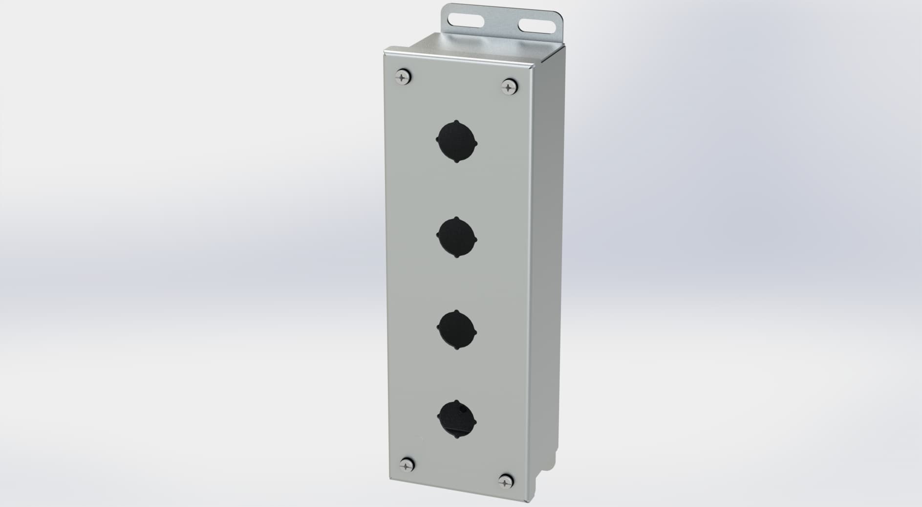 Saginaw Control SCE-4PBSS6I S.S. PB Enclosure, Height:10.25", Width:3.25", Depth:2.75", #4 brushed finish on all exterior surfaces. Saginaw Control SCE-4PBSS6I S.S. PB Enclosure, Height:10.25", Width:3.25", Depth:2.75", #4 brushed finish on all exterior surfaces.