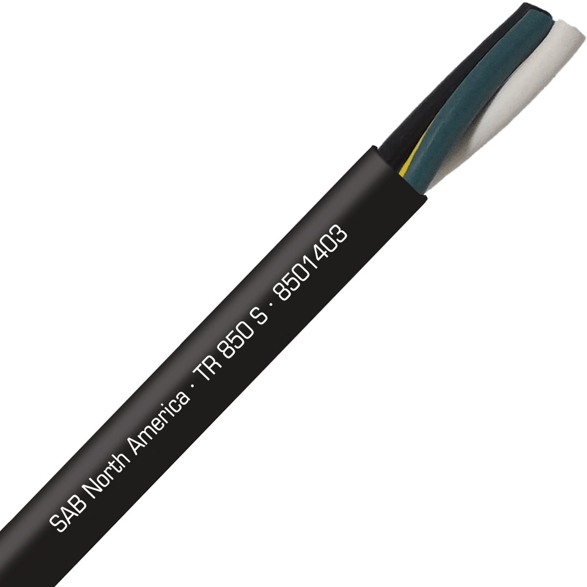 SAB 8501403 TR 850 S - 14 AWG/3c, UV and oil resistant 90°C flexible tray and flexible cord cable, UL, CSA, CE, RoHS SAB 8501403 TR 850 S - 14 AWG/3c, UV and oil resistant 90°C flexible tray and flexible cord cable, UL, CSA, CE, RoHS