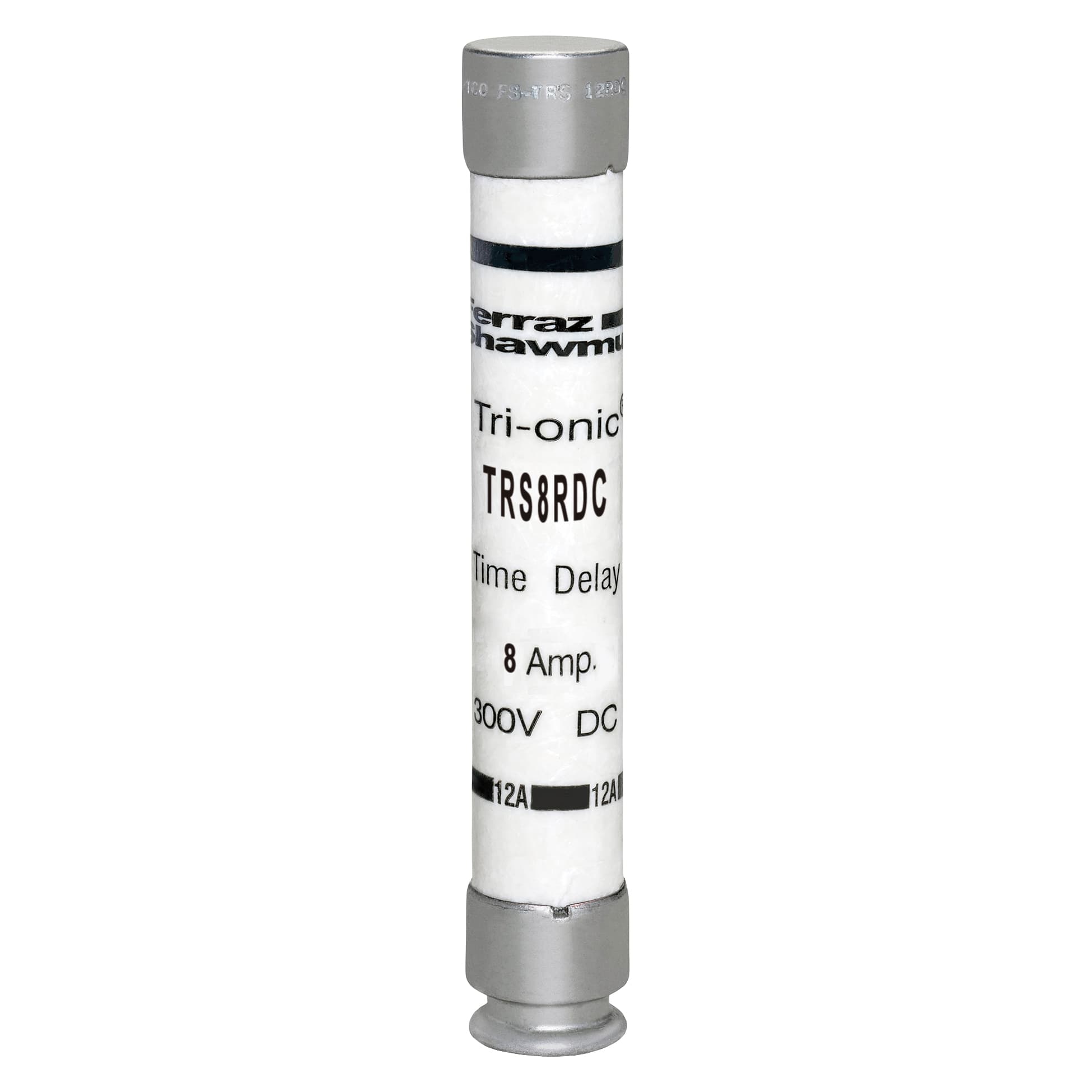 Mersen TRS8RDC TRS8RDC Mersen - Fuse TRS-RDC - Class RK5 - Time-Delay 300VDC 8A Ferrule Tri-Onic® Mersen TRS8RDC TRS8RDC Mersen - Fuse TRS-RDC - Class RK5 - Time-Delay 300VDC 8A Ferrule Tri-Onic®