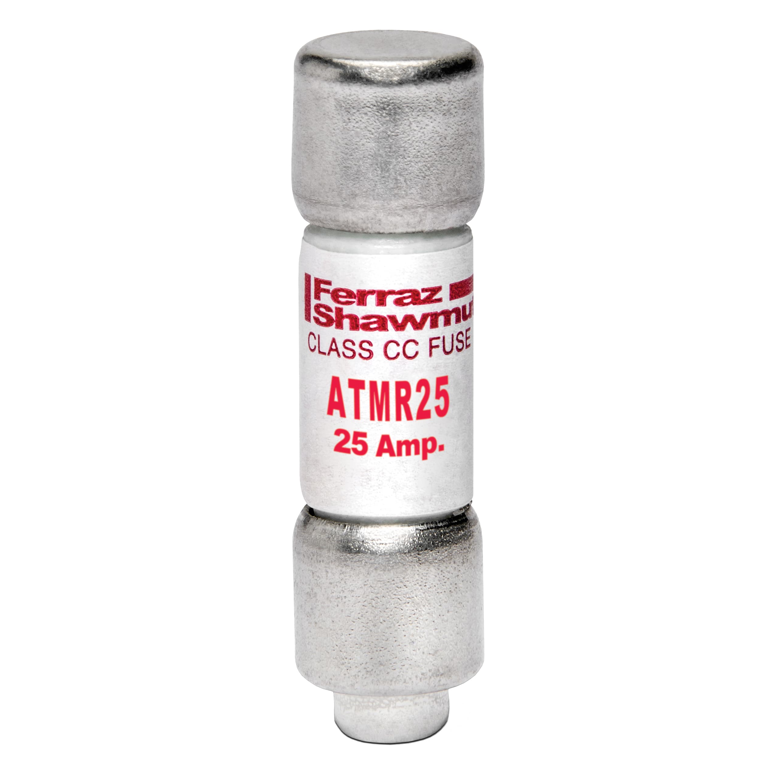 Mersen ATMR25 ATMR25 Mersen - Fuse ATMR - Class CC - Fast-Acting 600VAC 600VDC 25A Ferrule Amp-Trap® Mersen ATMR25 ATMR25 Mersen - Fuse ATMR - Class CC - Fast-Acting 600VAC 600VDC 25A Ferrule Amp-Trap®
