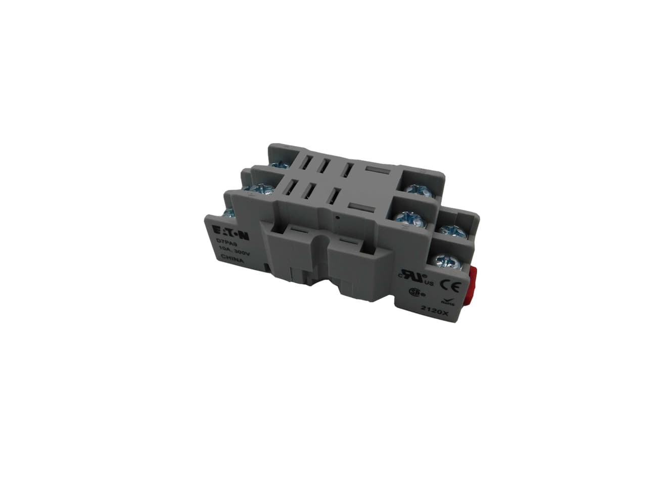 Eaton D7PA9 300 V, 10 A, IP20, DIN Rail/Panel Mount, Screw Clamp Eaton D7PA9 300 V, 10 A, IP20, DIN Rail/Panel Mount, Screw Clamp