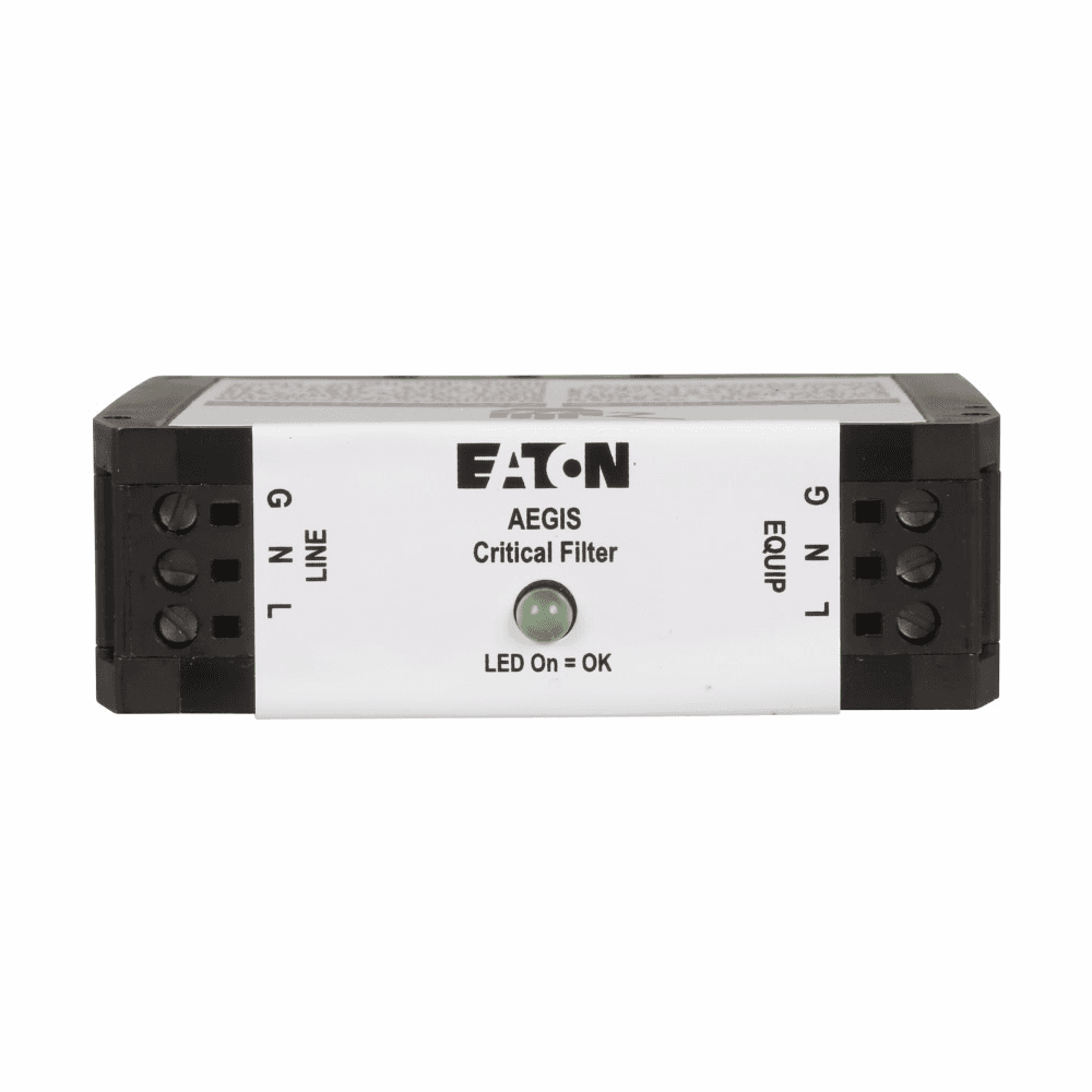 Eaton AGCF24010-DIN2 AGCF24010-DIN2 Eaton - Eaton EGIS Powerline Filter, 240 Vac, 10A, Critical protection with filtering, DIN mount (only available for 10A CF version), Single-pole Eaton AGCF24010-DIN2 AGCF24010-DIN2 Eaton - Eaton EGIS Powerline Filter, 240 Vac, 10A, Critical protection with filtering, DIN mount (only available for 10A CF version), Single-pole