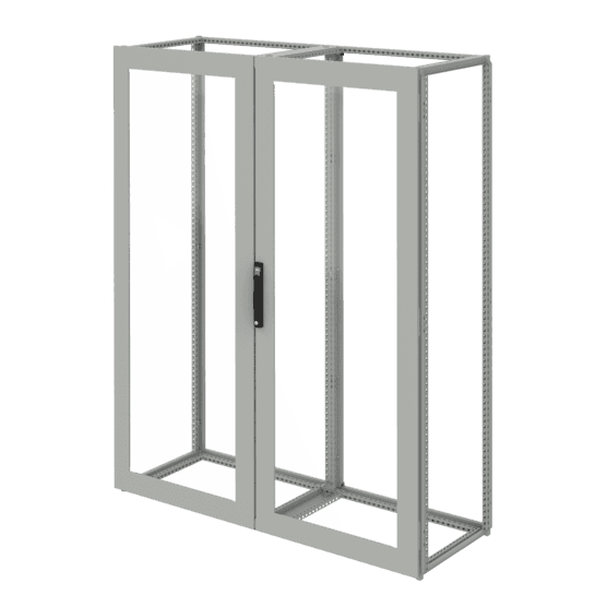 Hoffman P2DWOG1012 ProLine G2 Window Overlapping Double Doors, fits 1000x1200mm, Aluminum, Glass Hoffman P2DWOG1012 ProLine G2 Window Overlapping Double Doors, fits 1000x1200mm, Aluminum, Glass