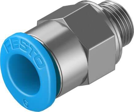 Festo 132600 push-in fitting QSM-M6-6 male thread with external hexagon. Size: Mini, Nominal size: 2,8 mm, Type of seal on screw-in stud: Sealing ring, Assembly position: Any, Container size: 10 Festo 132600 push-in fitting QSM-M6-6 male thread with external hexagon. Size: Mini, Nominal size: 2,8 mm, Type of seal on screw-in stud: Sealing ring, Assembly position: Any, Container size: 10