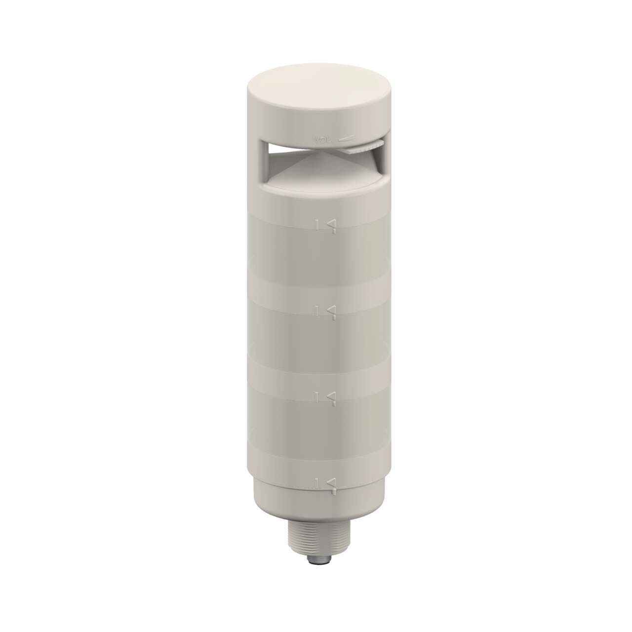 Banner TL70GYRACQ TL70 Tower Light; Gray Housing: 3-Color Audible Indicator; Voltage: 12-30 V dc; Environmental Rating: IP65; Input: Bimodal; Colors: Green Yellow Red; 5-pin M12 Integral QD Banner TL70GYRACQ TL70 Tower Light; Gray Housing: 3-Color Audible Indicator; Voltage: 12-30 V dc; Environmental Rating: IP65; Input: Bimodal; Colors: Green Yellow Red; 5-pin M12 Integral QD