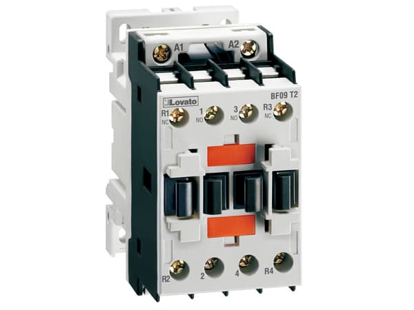 Lovato Electric BF38T2L024 BF38T2L024 Lovato - Four-pole contactor, IEC operating current Ith (AC1) = 56A, DC coil low consumption, 24VDC, 2NO and 2NC Lovato Electric BF38T2L024 BF38T2L024 Lovato - Four-pole contactor, IEC operating current Ith (AC1) = 56A, DC coil low consumption, 24VDC, 2NO and 2NC