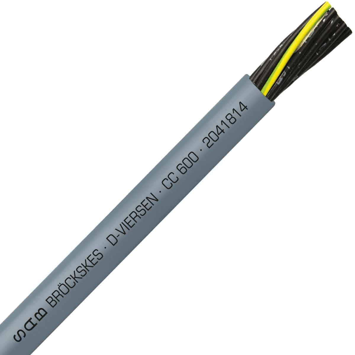 SAB 2041814 CC 600 - 18 AWG/14c, oil resistant PVC flexible control cable, 600V, UL, CSA, VDE, CE, RoHS SAB 2041814 CC 600 - 18 AWG/14c, oil resistant PVC flexible control cable, 600V, UL, CSA, VDE, CE, RoHS