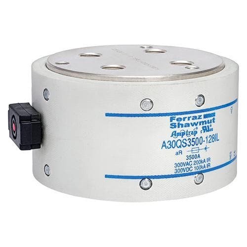 Mersen A30QS3500-128IL A30QS3500-128IL Mersen - High Speed Fuse Amp-Trap® A30QS 300VAC 300VDC 3500A Hockey Puck, Bolt-In IL Indicator Mersen A30QS3500-128IL A30QS3500-128IL Mersen - High Speed Fuse Amp-Trap® A30QS 300VAC 300VDC 3500A Hockey Puck, Bolt-In IL Indicator