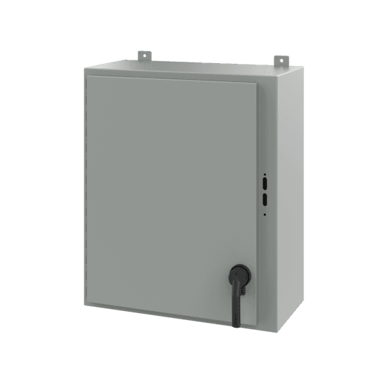 Hoffman A30SA2612LPPL Disconnect Enclosure with Handle, Type 12, 30.00x25.38x12.00, Steel Hoffman A30SA2612LPPL Disconnect Enclosure with Handle, Type 12, 30.00x25.38x12.00, Steel