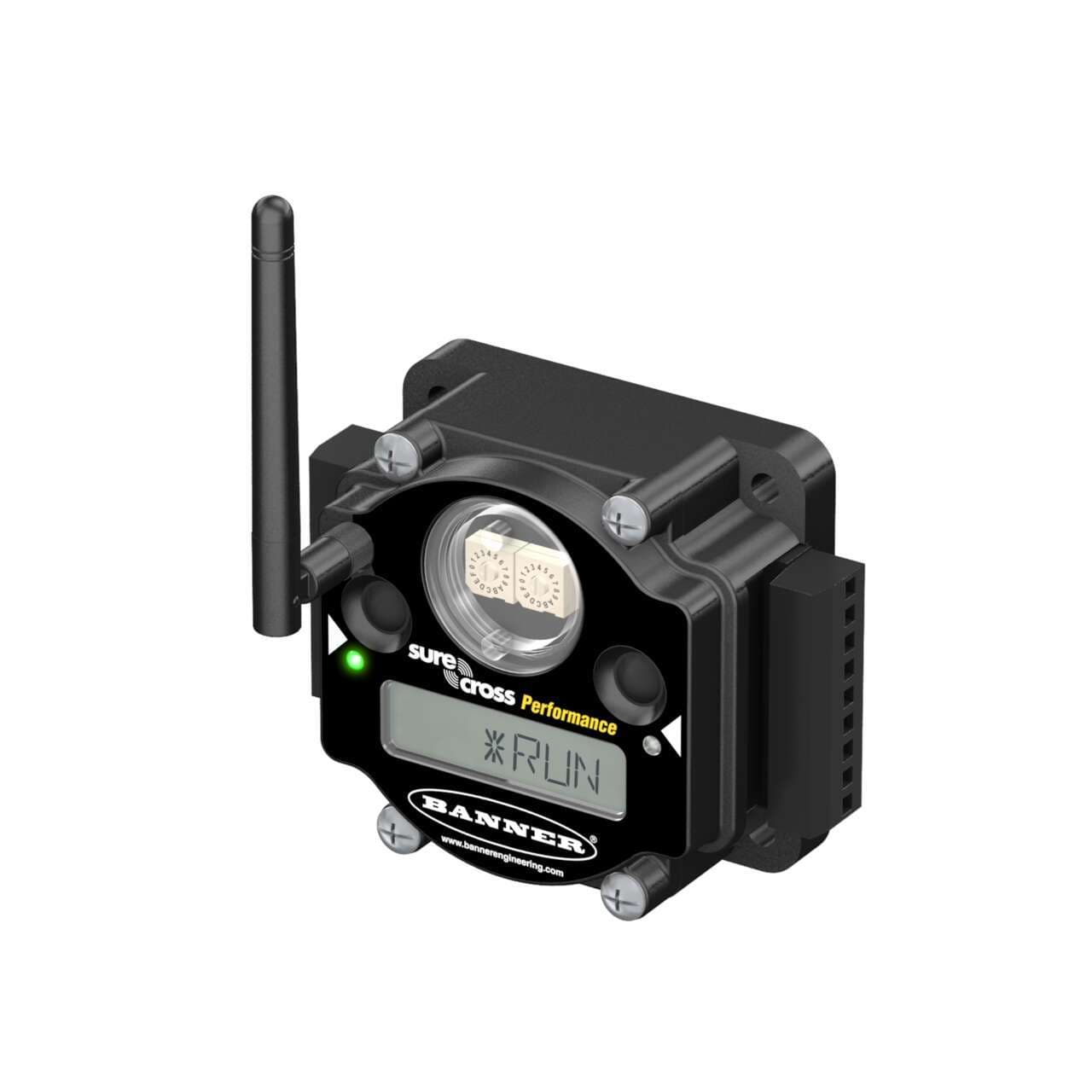 Banner DX80G2M6S-PM2C PM Series Gateway -LCD Selectable I/O Mapping; 2.4 GHz, IP20 /NEMA 1; Inputs:Four Selectable NPN/PNP Discrete, two 0-20 mA; Outputs: Four PNP Discrete, two 0-20 mA; External Terminals Banner DX80G2M6S-PM2C PM Series Gateway -LCD Selectable I/O Mapping; 2.4 GHz, IP20 /NEMA 1; Inputs:Four Selectable NPN/PNP Discrete, two 0-20 mA; Outputs: Four PNP Discrete, two 0-20 mA; External Terminals