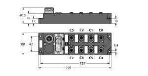 FDNL-CSG88-W Part Image. Manufactured by Turck.
