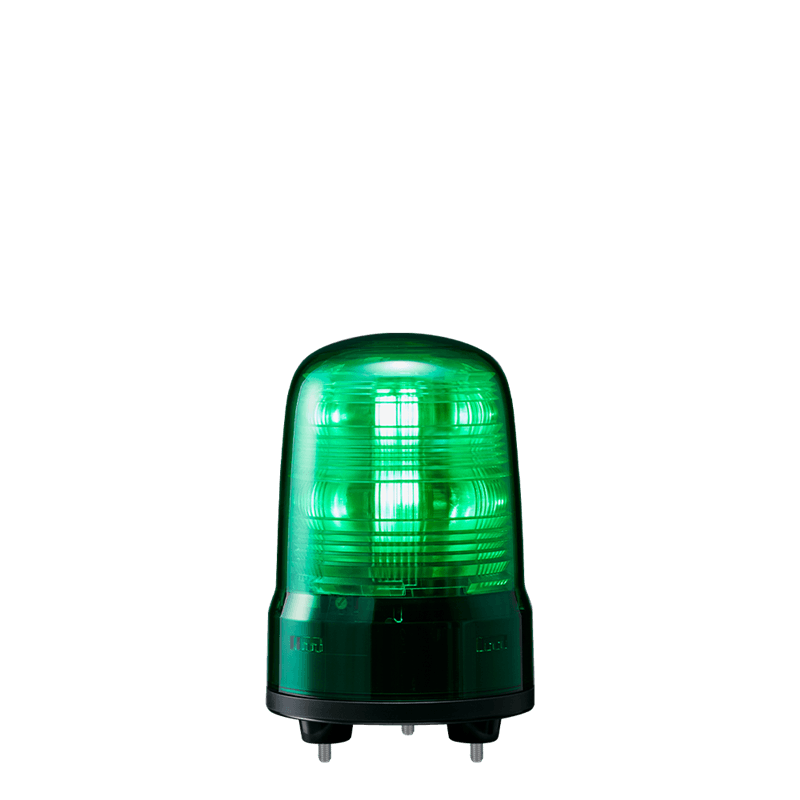 Patlite SF08-M1JN-G 80mm, Multi-function Signal Beacon, 12-24V DC, Green LED Patlite SF08-M1JN-G 80mm, Multi-function Signal Beacon, 12-24V DC, Green LED