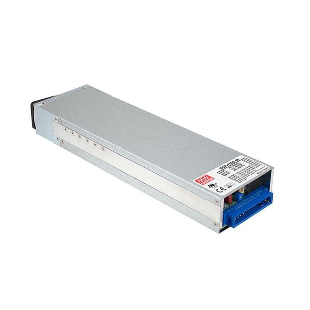 MEAN WELL RCP-1600-48 AC-DC 19 inch rack power supply with PFC; Output 48VDC at 33.5A; 1U profile; Current sharing up to 8KW; Hot-swap; PMBus protocol MEAN WELL RCP-1600-48 AC-DC 19 inch rack power supply with PFC; Output 48VDC at 33.5A; 1U profile; Current sharing up to 8KW; Hot-swap; PMBus protocol