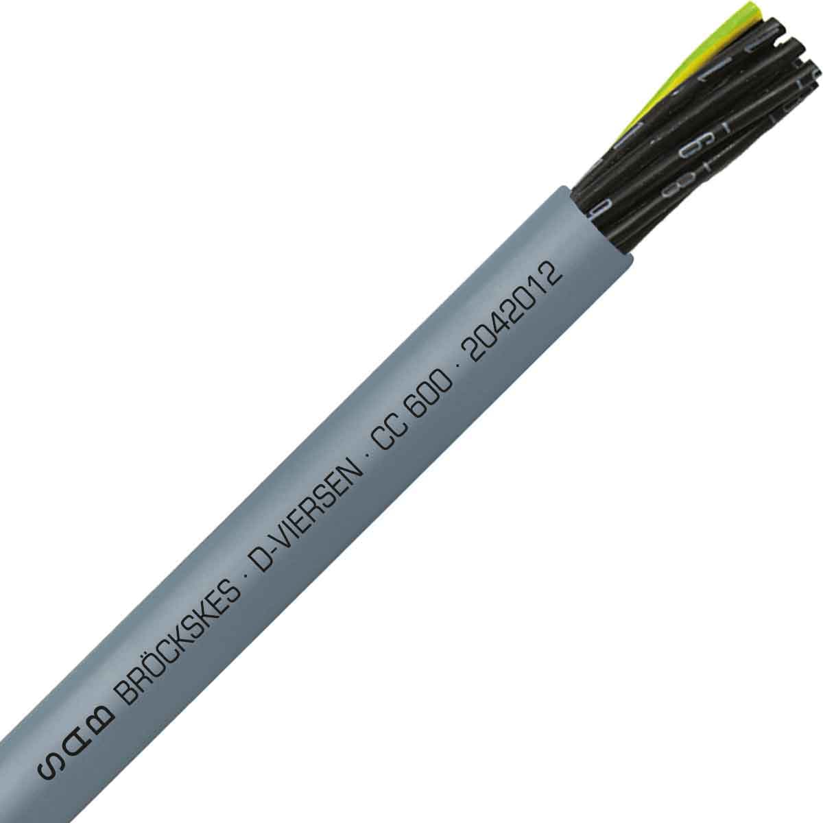SAB 2042012 CC 600 - 20 AWG/12c, oil resistant PVC flexible control cable, 600V, UL, CSA, VDE, CE, RoHS SAB 2042012 CC 600 - 20 AWG/12c, oil resistant PVC flexible control cable, 600V, UL, CSA, VDE, CE, RoHS