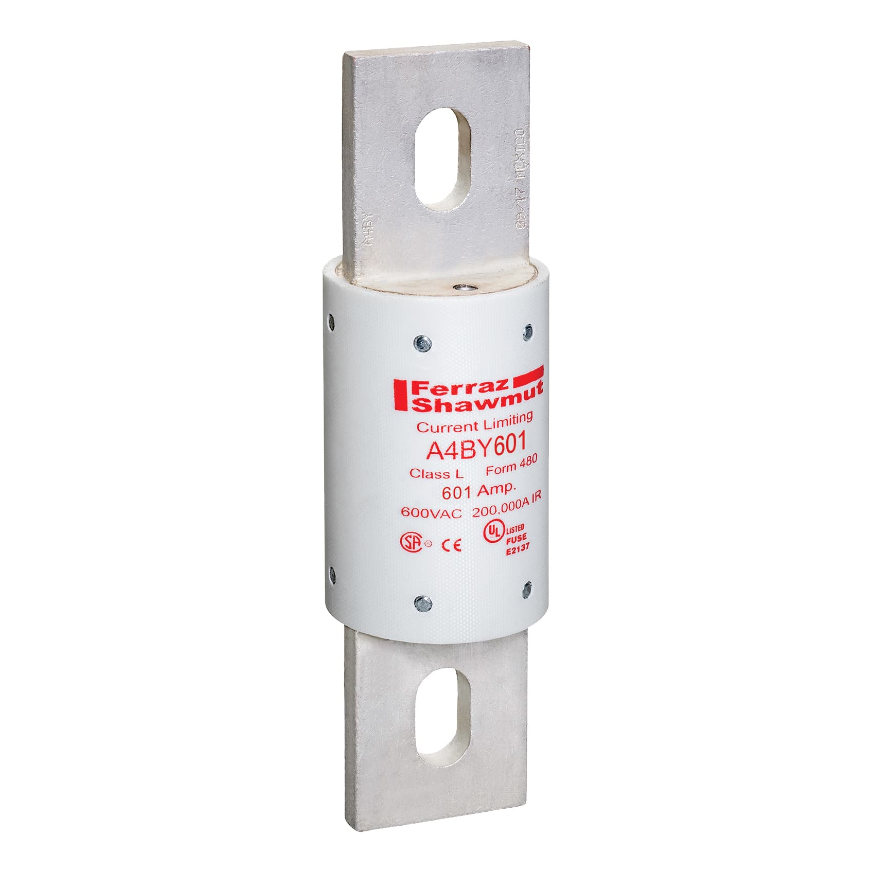 Mersen A4BY601 A4BY601 Mersen - Fuse A4BY - Class L - Time-Delay 600VAC 300VDC 601A Blade Amp-Trap® Mersen A4BY601 A4BY601 Mersen - Fuse A4BY - Class L - Time-Delay 600VAC 300VDC 601A Blade Amp-Trap®