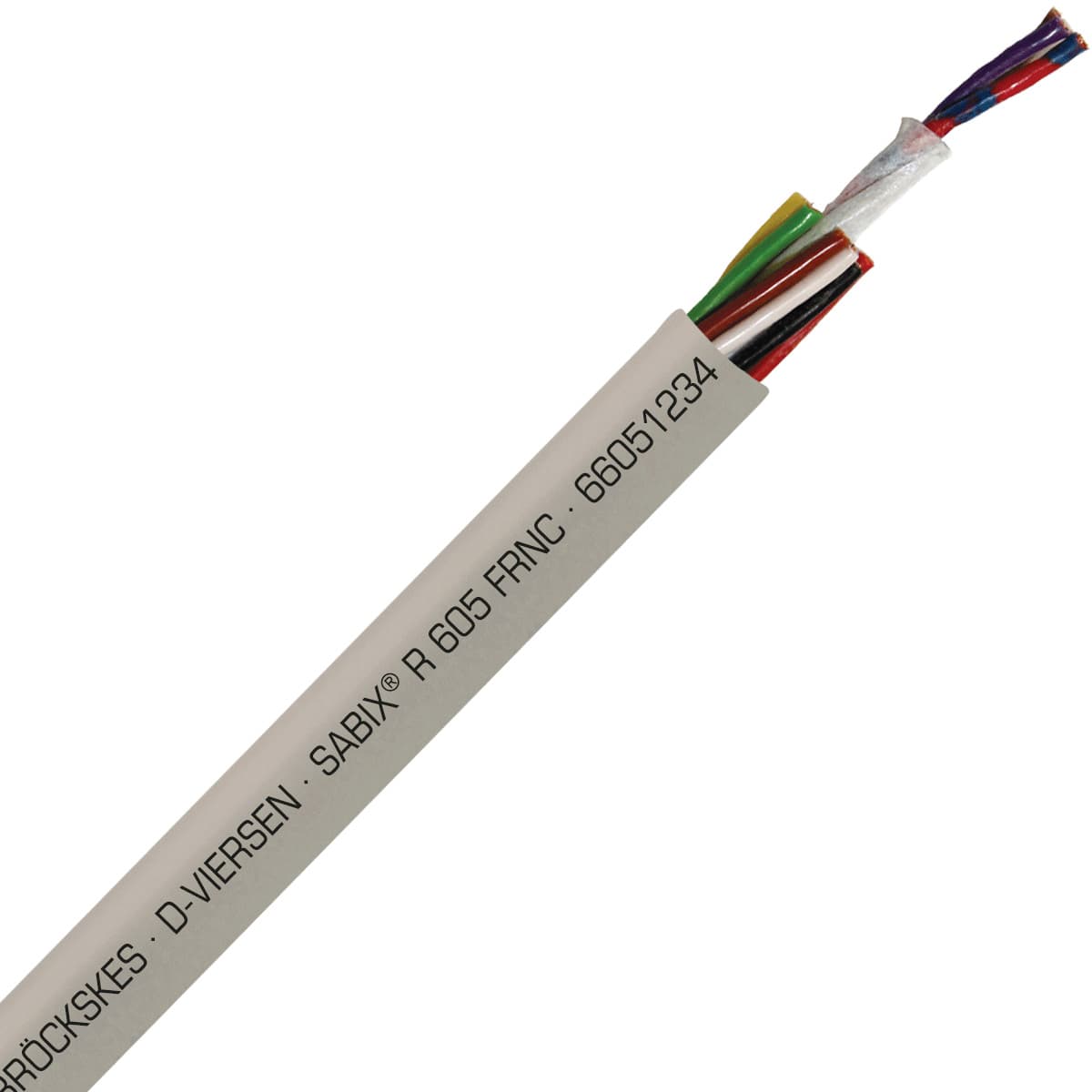 SAB 66051234 SABIX R 605 FRNC - 22 AWG/12c, halogen-free flame retardant rail data cable, CE, RoHS SAB 66051234 SABIX R 605 FRNC - 22 AWG/12c, halogen-free flame retardant rail data cable, CE, RoHS