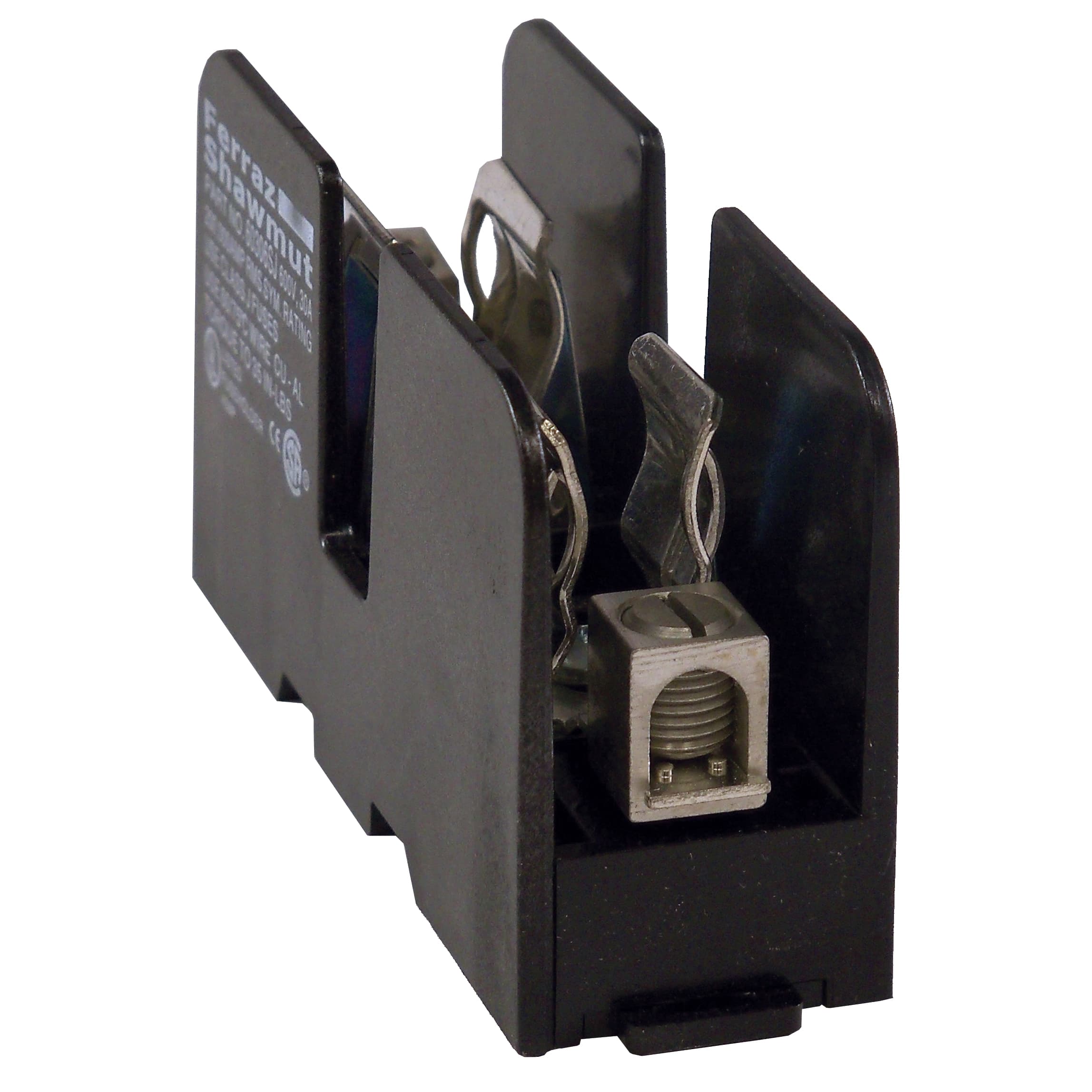 Mersen 60306SJ 60306SJ Mersen - Fuse Block 600VAC 600VDC Class J 30A 1-Pole Box with Reinforced Clip Mersen 60306SJ 60306SJ Mersen - Fuse Block 600VAC 600VDC Class J 30A 1-Pole Box with Reinforced Clip