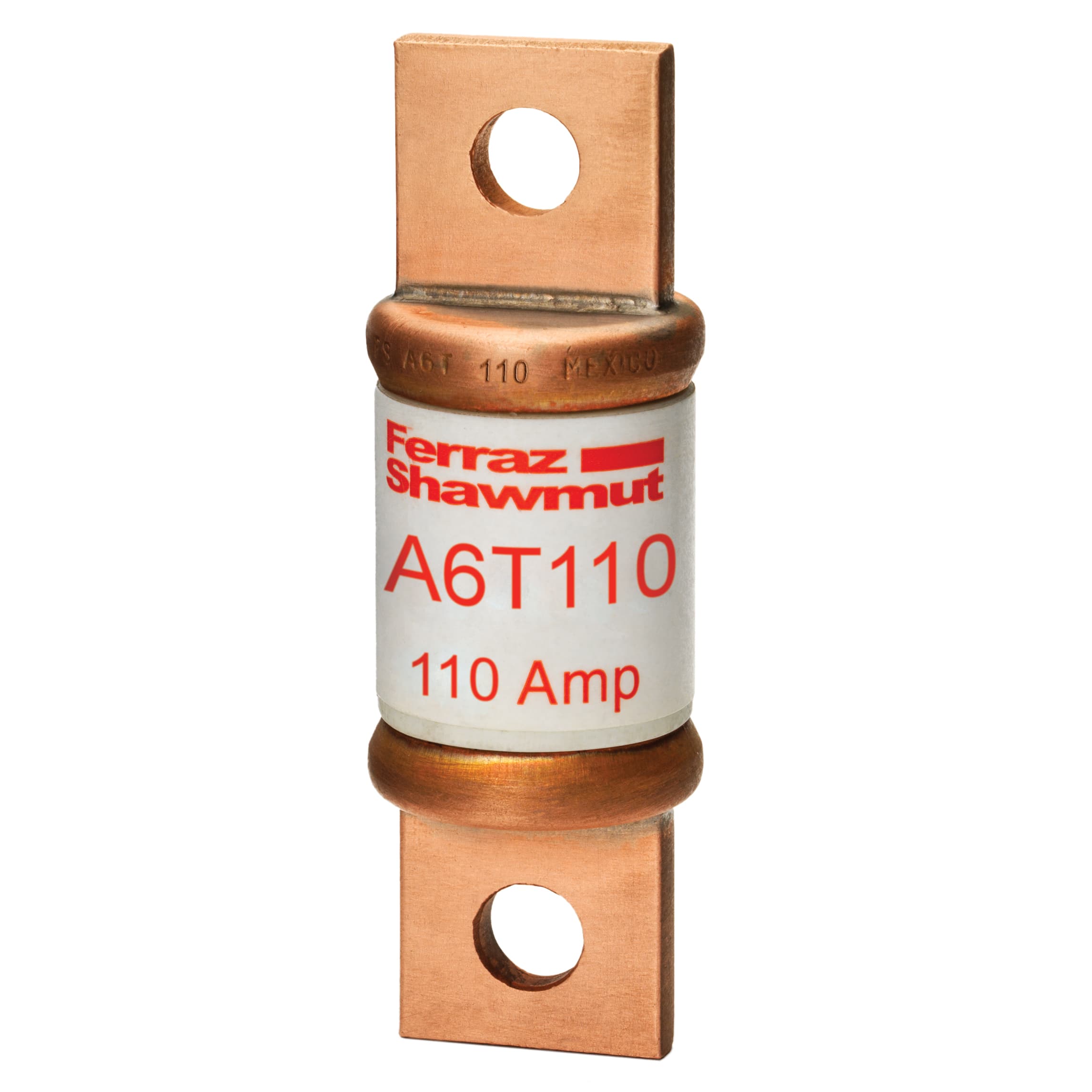 Mersen A6T110 A6T110 Mersen - Fuse A6T - Class T - Fast-Acting 600VAC 300VDC 110A Blade Amp-Trap® Mersen A6T110 A6T110 Mersen - Fuse A6T - Class T - Fast-Acting 600VAC 300VDC 110A Blade Amp-Trap®