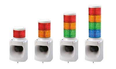 Patlite LKEH-202FEPUL-YG+C0099 LED Light and Horn, 32 pre-recorded sounds, PNP Amber, Green LED. Patlite LKEH-202FEPUL-YG+C0099 LED Light and Horn, 32 pre-recorded sounds, PNP Amber, Green LED.