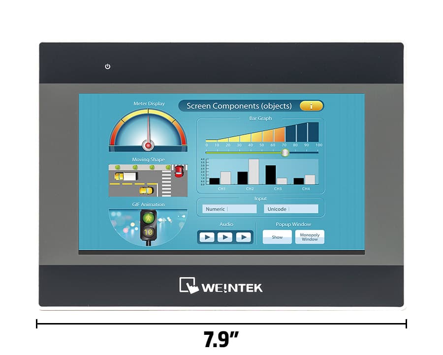 Maple Systems CMT3072 7" Smart HMI, 2 Ethernet Ports, 1 USB Port, 2 Serial Ports, CANBus, EasyAccess 2.0 License Included Maple Systems CMT3072 7" Smart HMI, 2 Ethernet Ports, 1 USB Port, 2 Serial Ports, CANBus, EasyAccess 2.0 License Included