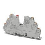 Phoenix Contact 2909908 Single-channel electronic circuit breaker for protecting 24 V DC loads against overload and short circuit. 24 VDC, 6 Amp. Simple potential distribution using components from the CLIPLINE complete terminal block system. With fixed nominal current. For ins Phoenix Contact 2909908 Single-channel electronic circuit breaker for protecting 24 V DC loads against overload and short circuit. 24 VDC, 6 Amp. Simple potential distribution using components from the CLIPLINE complete terminal block system. With fixed nominal current. For ins