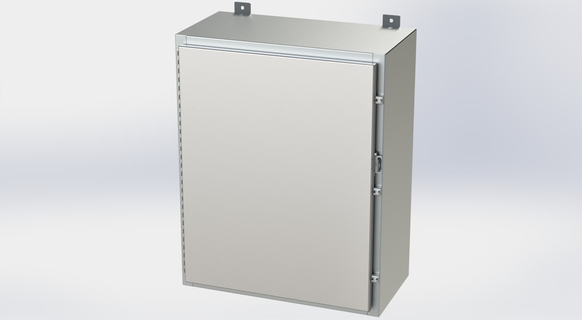 Saginaw Control SCE-30H2412SSLP Nema 4X LP Enclosure, Height:30.00", Width:24.00", Depth:12.00", #4 brushed finish on all exterior surfaces. Optional sub-panels are powder coated white. Saginaw Control SCE-30H2412SSLP Nema 4X LP Enclosure, Height:30.00", Width:24.00", Depth:12.00", #4 brushed finish on all exterior surfaces. Optional sub-panels are powder coated white.