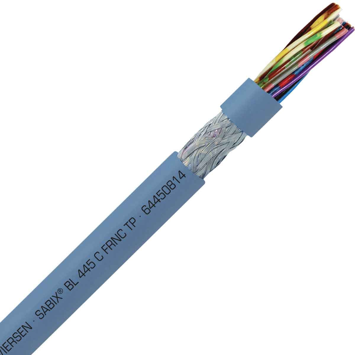 SAB 64450814 SABIX BL 445 C FRNC TP - 26 AWG/8pr, shielded halogen-free flame retardant paired flexible data cable for shipboard, DNV-GL, CE, RoHS SAB 64450814 SABIX BL 445 C FRNC TP - 26 AWG/8pr, shielded halogen-free flame retardant paired flexible data cable for shipboard, DNV-GL, CE, RoHS