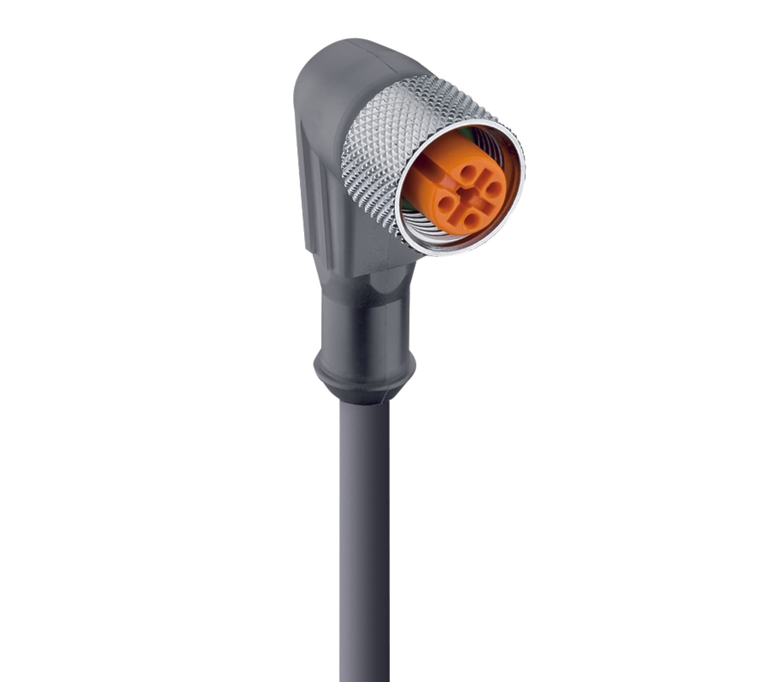 Belden 588 M12 Standard Sensor/Actuator Single-Ended Cordset: Female, angled, 4-pin, A-coded, translucent body, 10-30 V DC, 4 A, with 2xLEDs (PNP); PUR black cable, 4-wires, 0.34 mm², RKWT/LED F 4-225/15 M, 15 m, 4 A Belden 588 M12 Standard Sensor/Actuator Single-Ended Cordset: Female, angled, 4-pin, A-coded, translucent body, 10-30 V DC, 4 A, with 2xLEDs (PNP); PUR black cable, 4-wires, 0.34 mm², RKWT/LED F 4-225/15 M, 15 m, 4 A