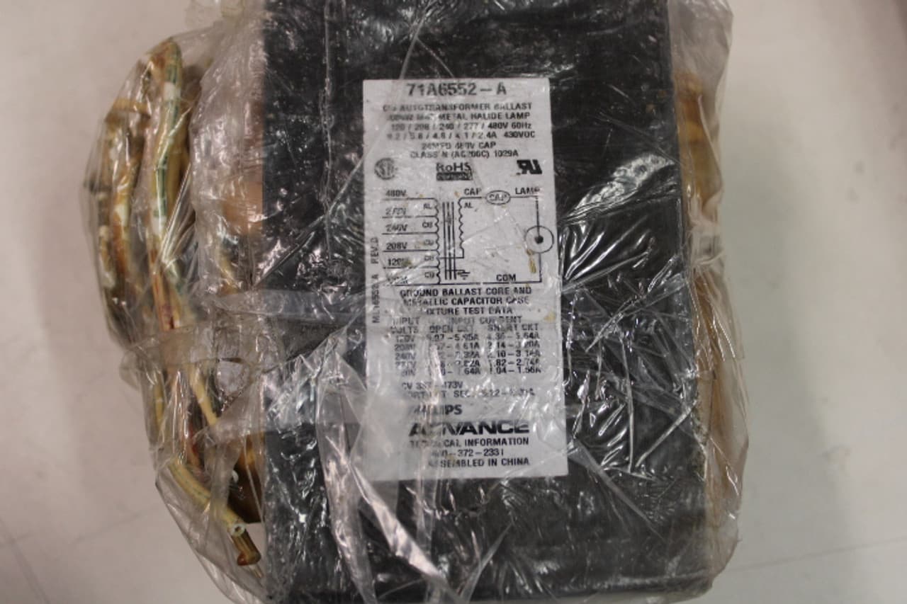 Philips 71A6552-A Philips 71A6552-A HID Ballasts EA Philips 71A6552-A Philips 71A6552-A HID Ballasts EA