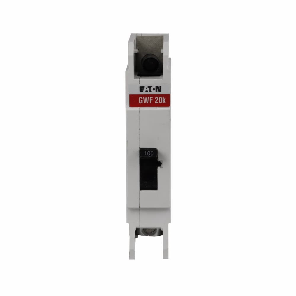 Eaton GWF1080V GWF1080V Eaton - Eaton Series C complete molded case circuit breaker, G-frame, GWF, Complete breaker, Non-interchangeable thermal-magnetic trip type, Single-pole, 80A, 240 Vac, 20 kAIC at 240 Vac, Line and load, 50°C Eaton GWF1080V GWF1080V Eaton - Eaton Series C complete molded case circuit breaker, G-frame, GWF, Complete breaker, Non-interchangeable thermal-magnetic trip type, Single-pole, 80A, 240 Vac, 20 kAIC at 240 Vac, Line and load, 50°C