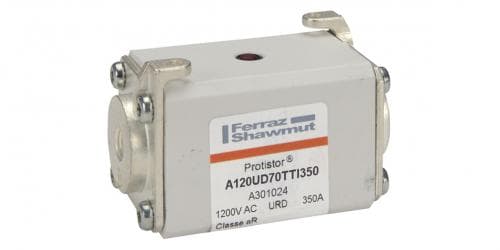 Mersen A301024 A301024 Mersen - Square Body High-Speed Fuse Protistor® Size 70 aR 1100VAC IEC 1200VAC UL 350A With Striker Flush ends UNC threads Mersen A301024 A301024 Mersen - Square Body High-Speed Fuse Protistor® Size 70 aR 1100VAC IEC 1200VAC UL 350A With Striker Flush ends UNC threads