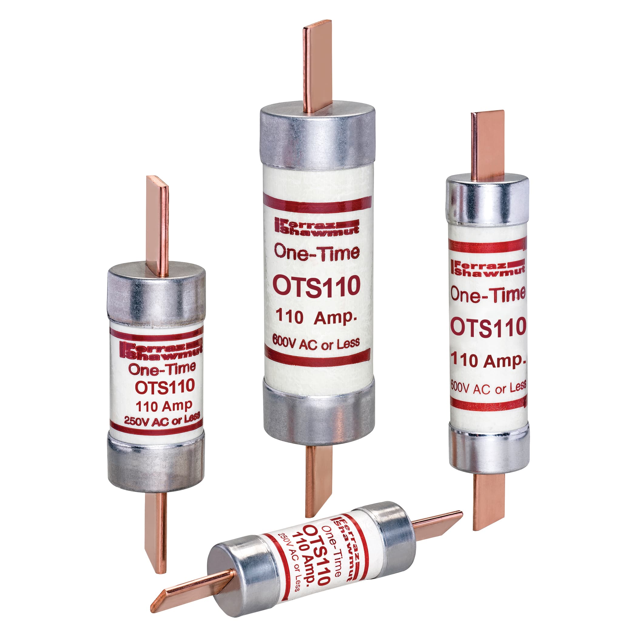 Mersen OTS110 OTS110 Mersen - Fuse OTS - Class K5 - Fast-Acting 600VAC 300VDC 110A Blade Amp-Trap® Mersen OTS110 OTS110 Mersen - Fuse OTS - Class K5 - Fast-Acting 600VAC 300VDC 110A Blade Amp-Trap®