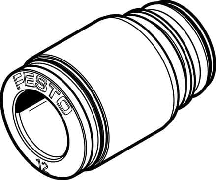 Festo 132635 cartridge QSPKG20-12 With push-in connector, straight Size: Standard, Nominal size: 8,3 mm, Type of seal on screw-in stud: O-ring, Assembly position: Any, Container size: 10 Festo 132635 cartridge QSPKG20-12 With push-in connector, straight Size: Standard, Nominal size: 8,3 mm, Type of seal on screw-in stud: O-ring, Assembly position: Any, Container size: 10