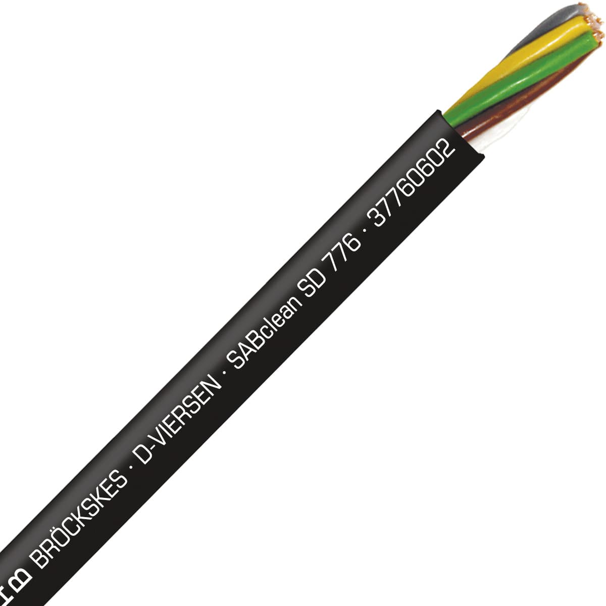 SAB 37760602 SABclean SD 776 - 24 AWG/6c, continuous flex data cable, CE, RoHS SAB 37760602 SABclean SD 776 - 24 AWG/6c, continuous flex data cable, CE, RoHS