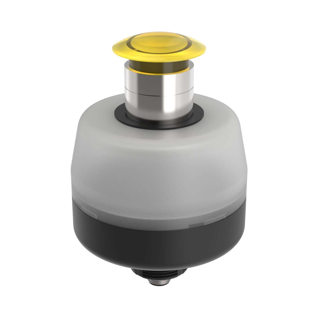 Banner OS80PMLY1GYQ OS80 Operator Station: Push Button, Yellow; Latching (Pull-to-Release); 2-Color; Voltage: 12-30 V dc; Housing: Polycarbonate; IP40; Output: PNP 1 NO; Colors: Green Yellow; 5-pin M12 Integral QD Banner OS80PMLY1GYQ OS80 Operator Station: Push Button, Yellow; Latching (Pull-to-Release); 2-Color; Voltage: 12-30 V dc; Housing: Polycarbonate; IP40; Output: PNP 1 NO; Colors: Green Yellow; 5-pin M12 Integral QD