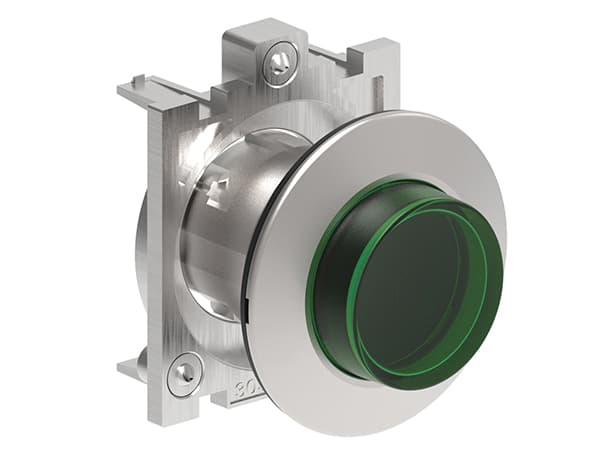 Lovato Electric LPFBL203 LPFBL203 Lovato - Illuminated button actuator, spring return dia: 30mm Platinum series flat metal, extended, green Lovato Electric LPFBL203 LPFBL203 Lovato - Illuminated button actuator, spring return dia: 30mm Platinum series flat metal, extended, green
