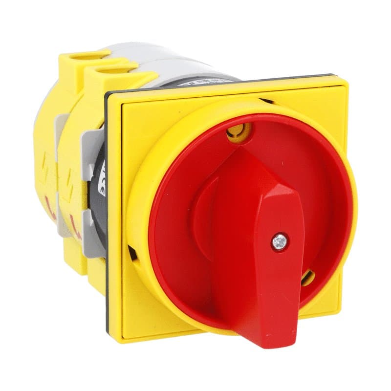 Lovato Electric 7GN12592U65 7GN12592U65 Lovato - Rotary cam switch 7GN series, ON-OFF switch 4 poles 125A, for front mounting with red/yellow handle padlockable in 0 and protection covers, front plate 90X90mm Lovato Electric 7GN12592U65 7GN12592U65 Lovato - Rotary cam switch 7GN series, ON-OFF switch 4 poles 125A, for front mounting with red/yellow handle padlockable in 0 and protection covers, front plate 90X90mm