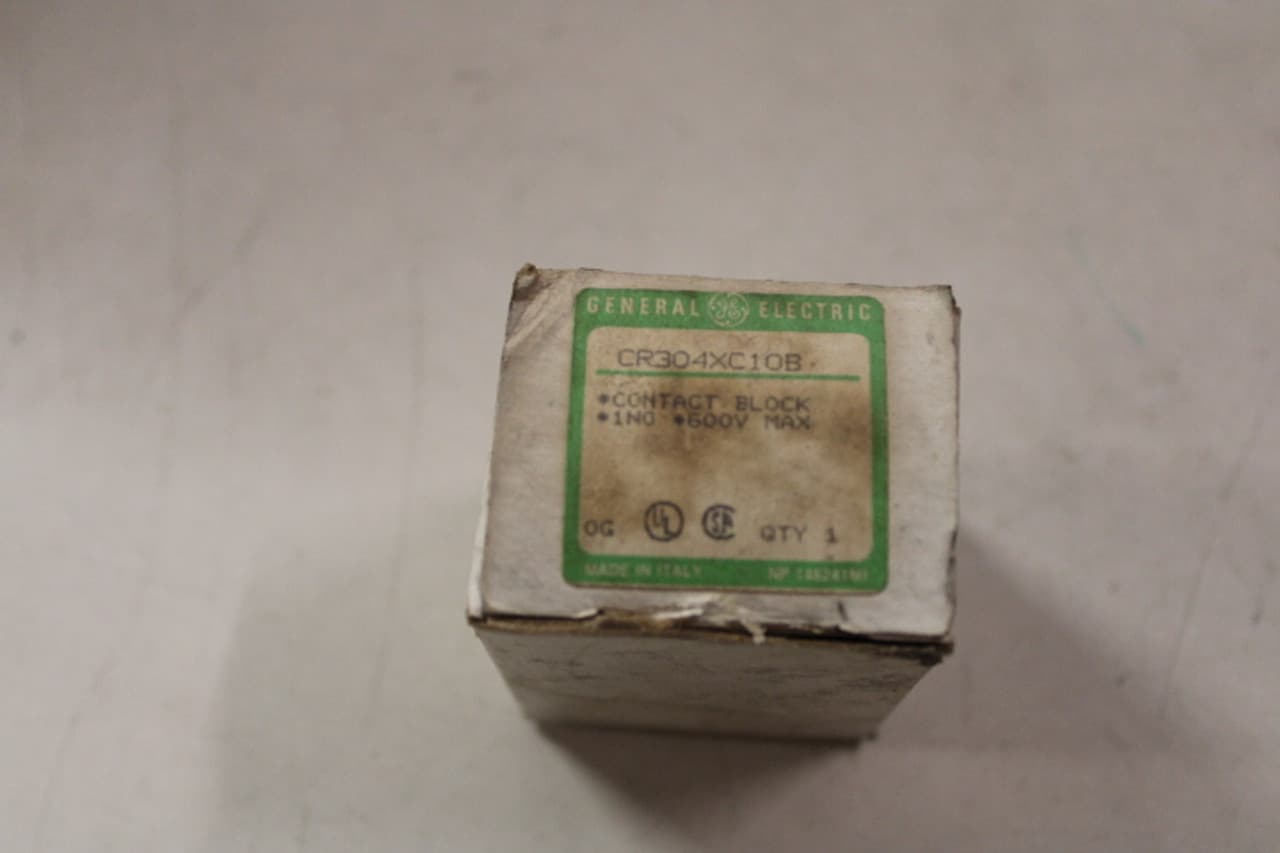 General Electric CR304XC10B GE CR304XC10B Contact Blocks and Other Accessories EA General Electric CR304XC10B GE CR304XC10B Contact Blocks and Other Accessories EA