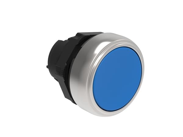 Lovato Electric LPCQ106 LPCQ106 Lovato - Push-Push button actuator dia: 22mm Platinum series chromed plastic, flush. Push ON-Push OFF, blue Lovato Electric LPCQ106 LPCQ106 Lovato - Push-Push button actuator dia: 22mm Platinum series chromed plastic, flush. Push ON-Push OFF, blue