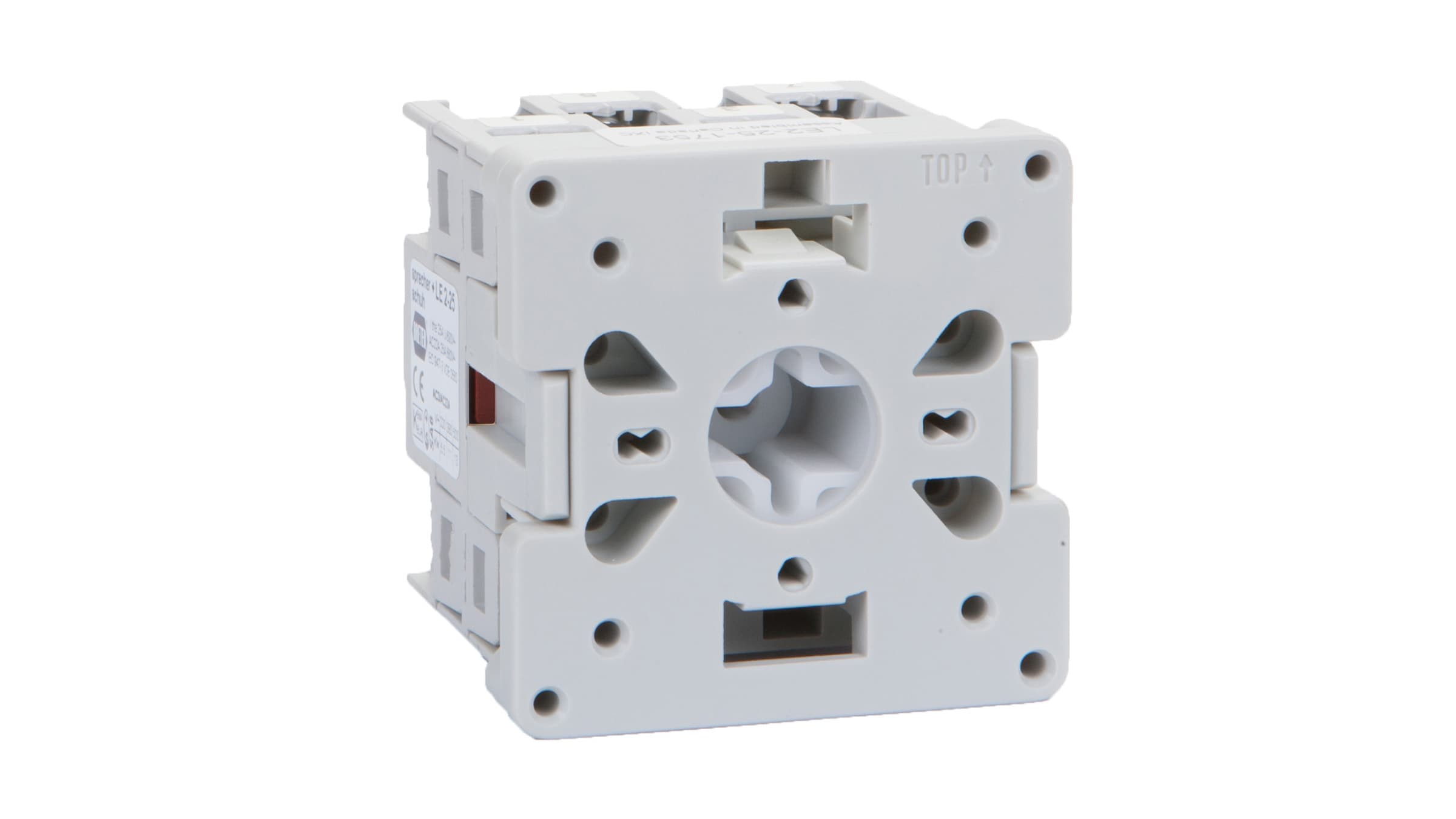 Sprecher + Schuh LE2-25-3754 Sprecher + Schuh LE2-25-3754 - LE2 Panel Mount Cam Switch, 25A, 4-Pole, Two Position w/OFF 1-0-2 90 deg Sprecher + Schuh LE2-25-3754 Sprecher + Schuh LE2-25-3754 - LE2 Panel Mount Cam Switch, 25A, 4-Pole, Two Position w/OFF 1-0-2 90 deg