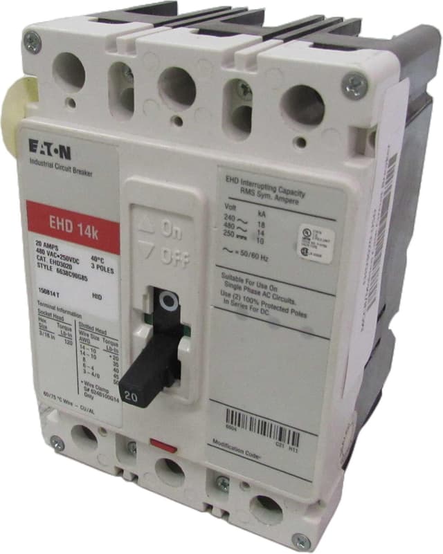 EHD3020 Part Image. Manufactured by Crouse Hinds.