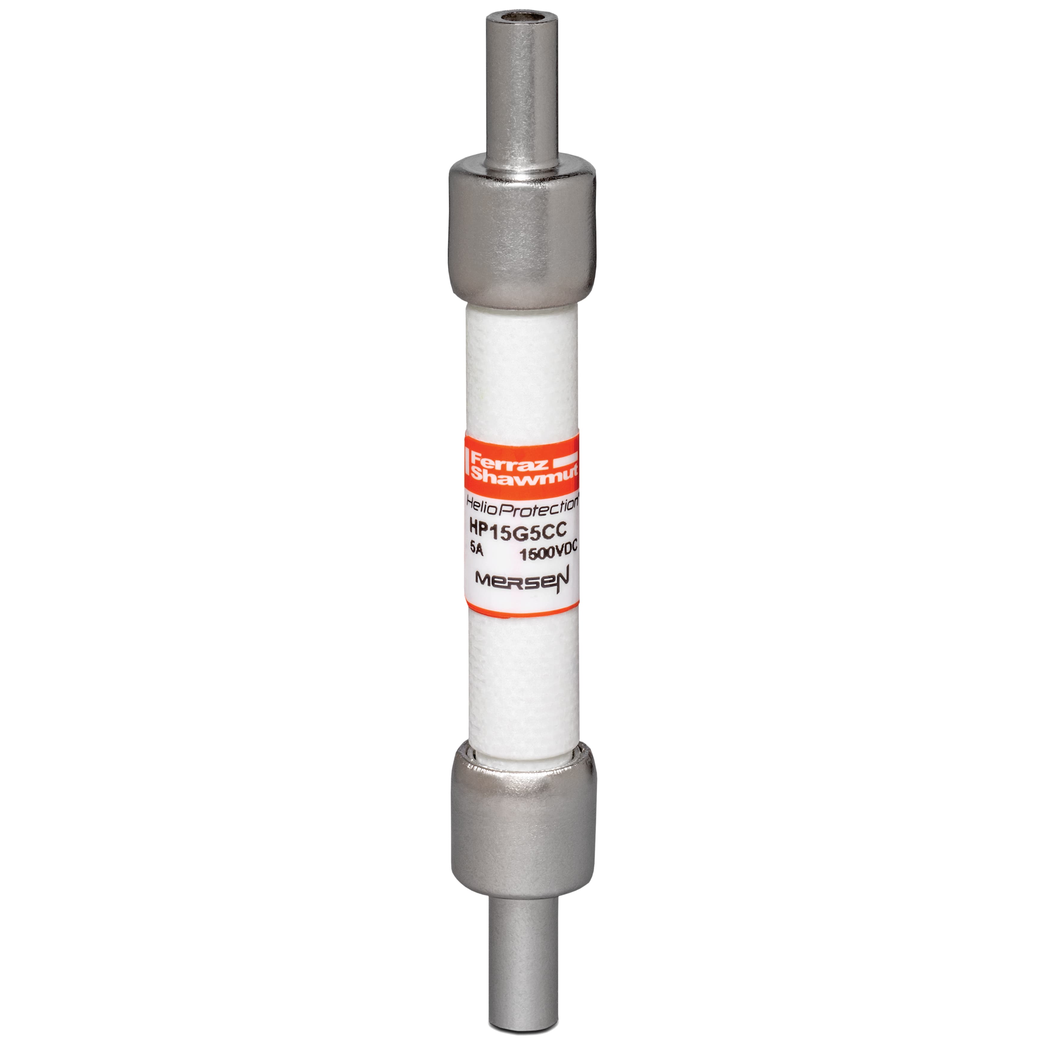 Mersen HP15G5CC HP15G5CC Mersen Photovoltaic fuse gPV 1500VDC IEC 1500VDC UL 5A With Crimp Cap For Crimp Mersen HP15G5CC HP15G5CC Mersen Photovoltaic fuse gPV 1500VDC IEC 1500VDC UL 5A With Crimp Cap For Crimp