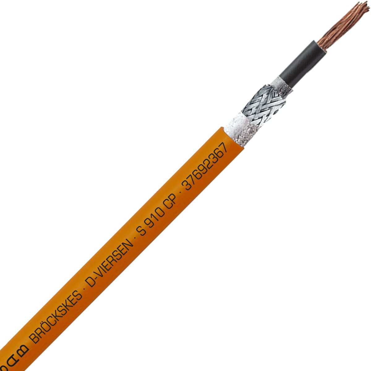 SAB 37692367 S 910 CP - 3/0 AWG/1c, shielded, oil resistant TPE continuous flex single core wire, UL, CSA, CE, RoHS SAB 37692367 S 910 CP - 3/0 AWG/1c, shielded, oil resistant TPE continuous flex single core wire, UL, CSA, CE, RoHS