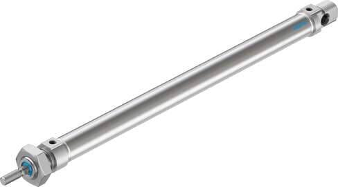 Festo 19235 standards-based cylinder DSNU-16-200-PPV-A Based on DIN ISO 6432, for proximity sensing. Various mounting options, with or without additional mounting components. With adjustable end-position cushioning. Stroke: 200 mm, Piston diameter: 16 mm, Piston rod Festo 19235 standards-based cylinder DSNU-16-200-PPV-A Based on DIN ISO 6432, for proximity sensing. Various mounting options, with or without additional mounting components. With adjustable end-position cushioning. Stroke: 200 mm, Piston diameter: 16 mm, Piston rod