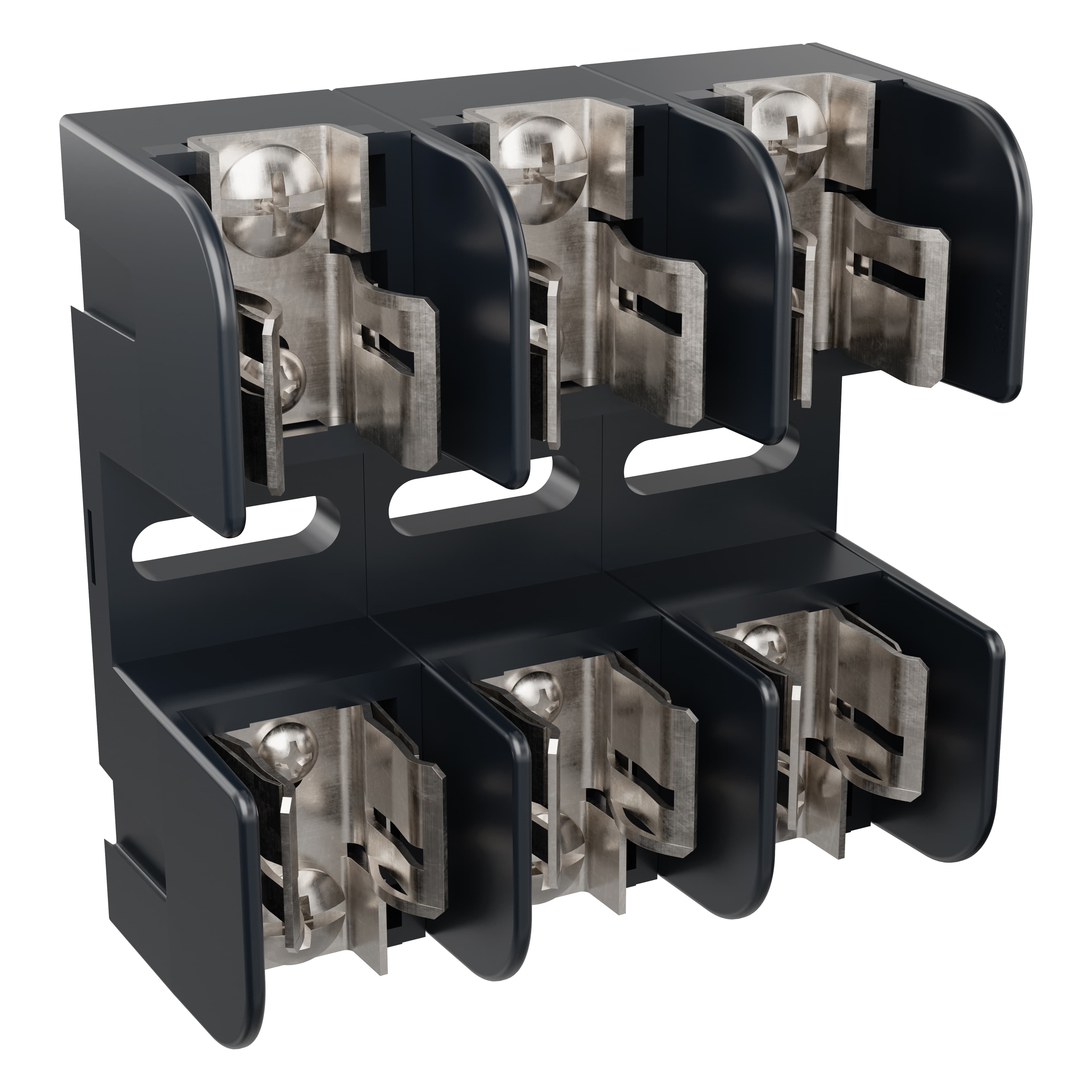 Mersen 70318 70318 Mersen - Fuse Block 750VAC 750VDC 30A 3-Pole Screw with Reinforced Clip Mersen 70318 70318 Mersen - Fuse Block 750VAC 750VDC 30A 3-Pole Screw with Reinforced Clip