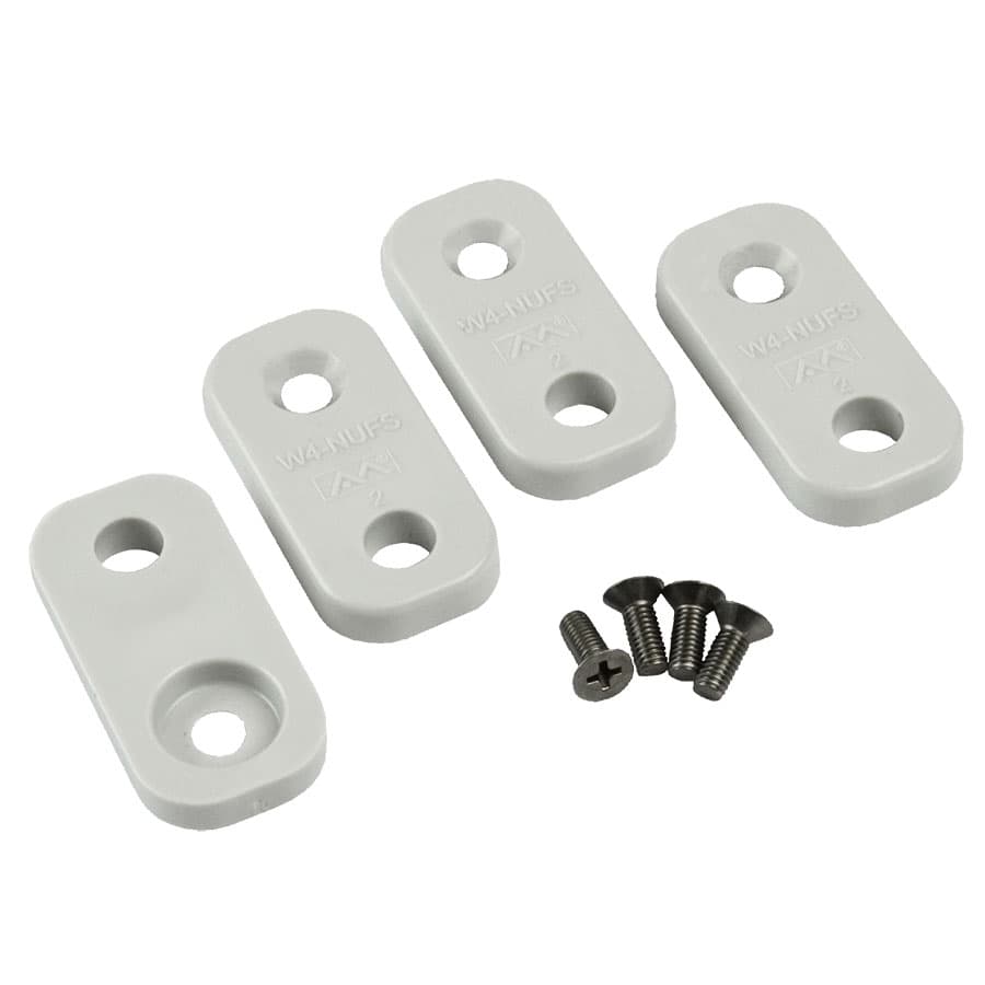 Allied Moulded Products AM4-NUFS Back panel screw kit for use with AMU & AMP Series enclosures 6"x6" through 14"x12" Allied Moulded Products AM4-NUFS Back panel screw kit for use with AMU & AMP Series enclosures 6"x6" through 14"x12"