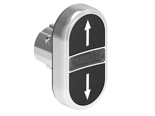 Lovato Electric LPSBL7191 LPSBL7191 Lovato - Double-touch actuator, spring return, white indicator dia: 22mm Platinum series metal, 2 flush pushbuttons. Both spring return, Black - Black/ UP-DOWN Lovato Electric LPSBL7191 LPSBL7191 Lovato - Double-touch actuator, spring return, white indicator dia: 22mm Platinum series metal, 2 flush pushbuttons. Both spring return, Black - Black/ UP-DOWN